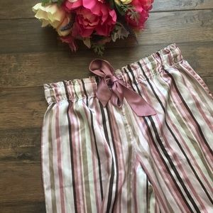 Alfani Satin Pajama Bottoms